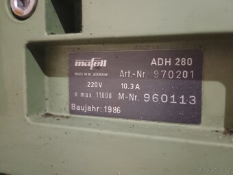 Mafell ADH280 Hoblovka (srovnávačka) s protahem - 8