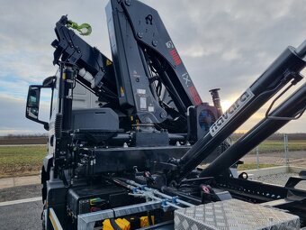 MAN 18.290 4x4 ČTYŘKOLKA RUKA HIAB A NOSIČ KONTEJNERU - 8