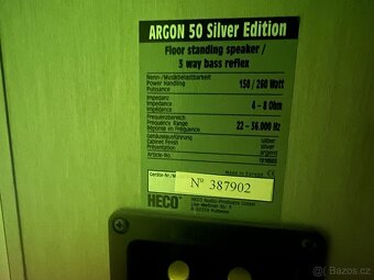 Sloupove repro HECO Argon 50 - 8