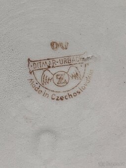 Staré porcelánové talíře DITMAR-URBACH – Made in Czechoslova - 8