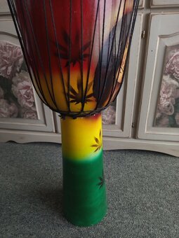 Buben Djembe vysoká 70 cm - 8