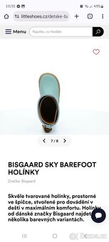 Bisgaard holínky vel. 29 - 8