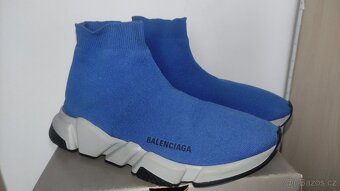 Balenciaga speed trainer blue - 8