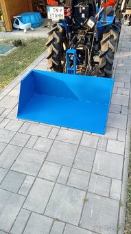 Transportní box manuálne sklápateľný za malotraktor - 8