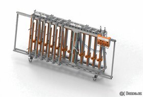 Pneumatický lis, Klížicí lis - 8