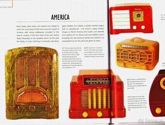Kniha Bakelite Radios (Bakelitová rádia), encyklopedie - 8