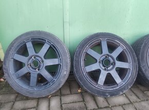 Alu kola Ford R16 a letni pneu Kumho 195/45/16 - 8