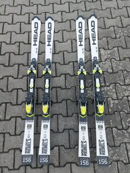 Slalomové lyže HEAD E SL + FreeFlex - 156cm - FIS - 8