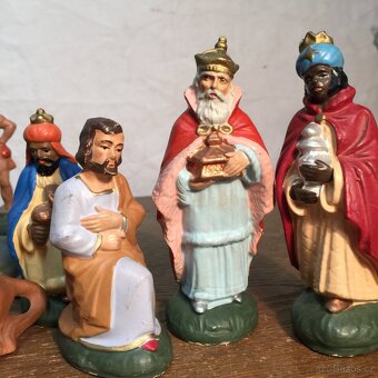 starý Betlém mašé.. volek osel Tři králové velbloud 1900 - 8