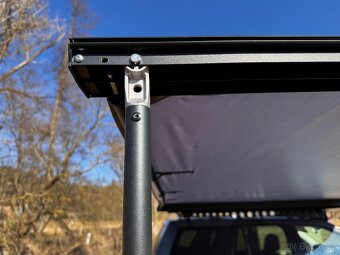 Markýza na auto PROOFF 2,5 x 3 m,rovná + přední clona ZDARMA - 8