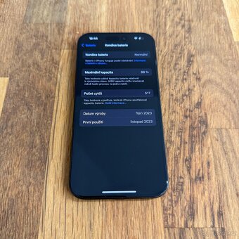 iPhone 15 Pro 128GB, pěkný stav, 12 měsíců záruka - 8