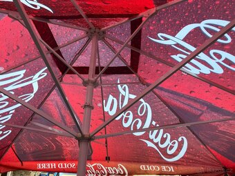 Slunečník Coca Cola 3,5m x 3,5m - 8
