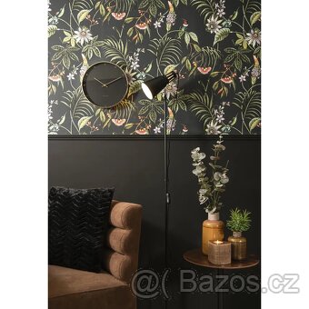 Černá stojací lampa Leitmotiv Mini Cone, výška 147,5 cm - 8