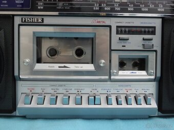 FISHER PH-M77 vzácný sbírkový radiomagnetofon - 8