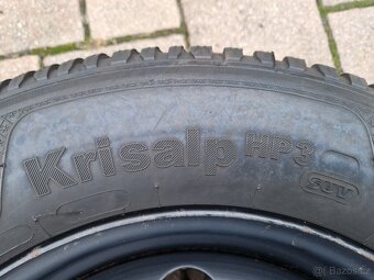 CITROEN,PEUGEOT-PLECH. DISKY 16" + 4x ZIMNÍ PNEU 215/65R16 - 8