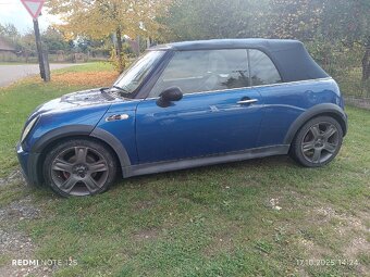 Veškeré díly Mini Cooper S R52 cabrio 125kw r.v. 2006 - 8