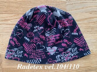 Čepice & čepičky přechodné Radetex HM vel. 104/110 - 8