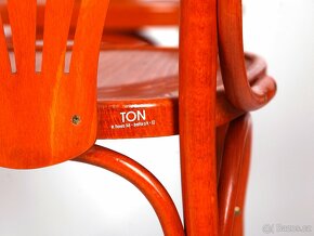 [ 4083 ] Hospodské židle, křesílka TON, 4 kusů. - 8
