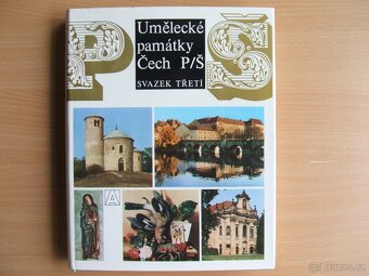 Umělecké památky Čech-kompletní 4 svazky - 8