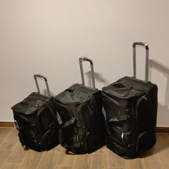 Cestovní taška s možností zvětšení objemu, kolečka - nové - 8