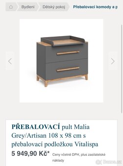 Přebalovací pult / komoda - 8