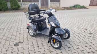 Elektrický čtyřkolový skútr 4GO,500 W 60 V 25 km/h černá - 8