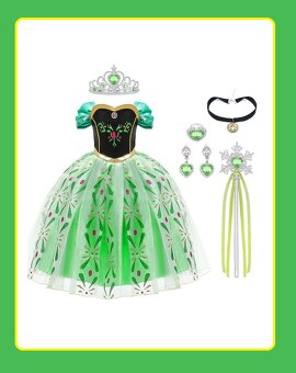 Kostým - karneval - šaty - princeznovské -princezna - 8
