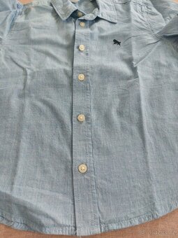 2x chlapecké košile H&M vel. 104 (3-4r) - 8