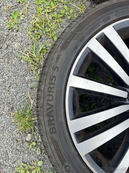 ALU kola R17, pneu 225/45/17 - 8