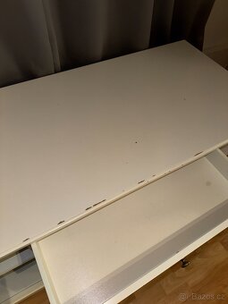 IKEA Psací stůl bílý 146 x 66 cm - 8