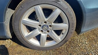 ALU KOLA R17 MERCEDES, LETNÍ PNEU TOP STAV - 8