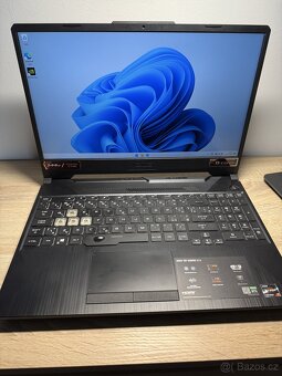 Herní notebook Asus a15 rtx 3060 - 8