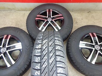 5x118 16"C Fiat Ducato Karavan Dodávka komplet sada kol - 8