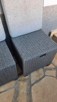 Relaxační Ratanová SESTAVA NA TERASU - 8