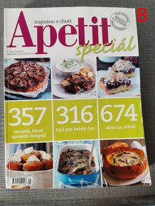 Časopis svázaný APETIT 2-6/2011, 7-11/2011 –JAKO NOV - 8