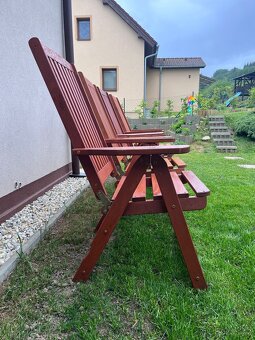 Zahradní polohovací židle - 8