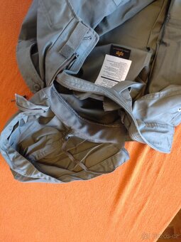 BUNDA PARKA M65 ALPHA INDUSTRIES OLIVE L/R NOVÁ - 8