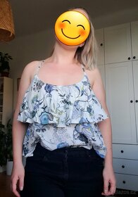 Volný letní top C&A Premium, vel. 40 - 8