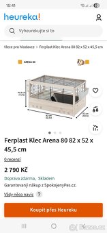 Klec  FERPLAST pro kralika, nebo morče. - 8