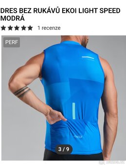 Cyklodres letní pánský+ cyklodres bez rukávu - 8