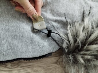 Luxusní zimní fusak včetně rukávníku na kočárek - 8