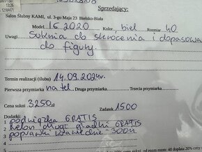 Prodám krásné svatební šaty. - 8