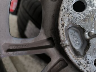 Alu kola Suzuki Ignis 4x100 r16 Originál, NOVÉ pneu8mm+TPMS - 8