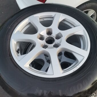 Prodám alu kola Audi Q5, letní pneu Goodyear 235/65 r17 - 8