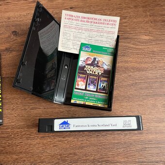 Trilogie Fantomas VHS originál - 8