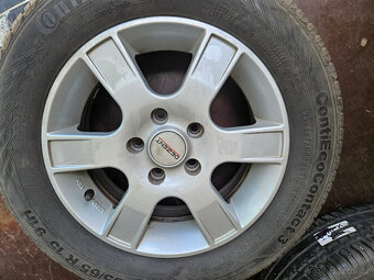15" alu VW,ŠKODA,SEAT(5x112,6J,ET 40)s pneu 195/65r15 - 8