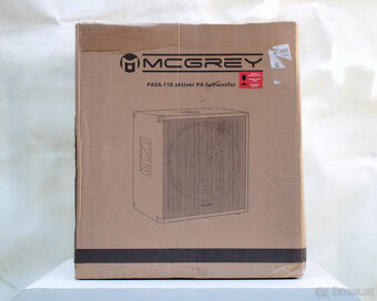 Aktivní subwoofer Mc Grey PASA 118 – nový - 8