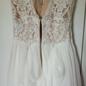 Boho svatební šaty, velikost 36 - 8