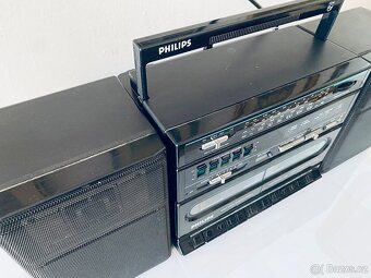 Radiomagnetofon Philips D 8478, rok 1988 - 8