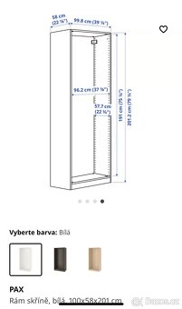 Šatní skříň IKEA PAX - 8
